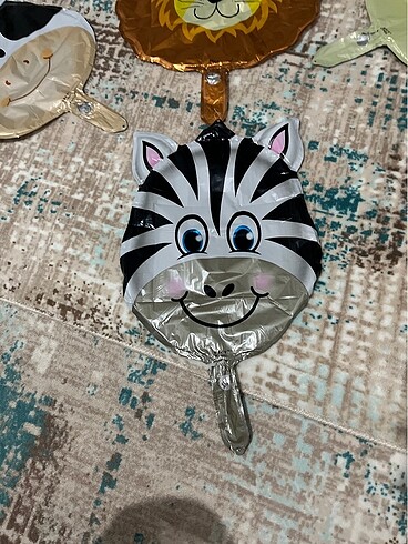 Safari hayvan balonları - Görsel 9