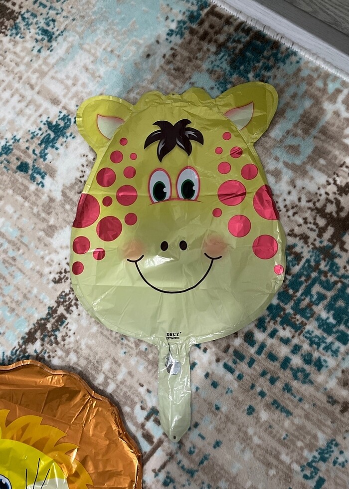 Safari hayvan balonları - Görsel 5