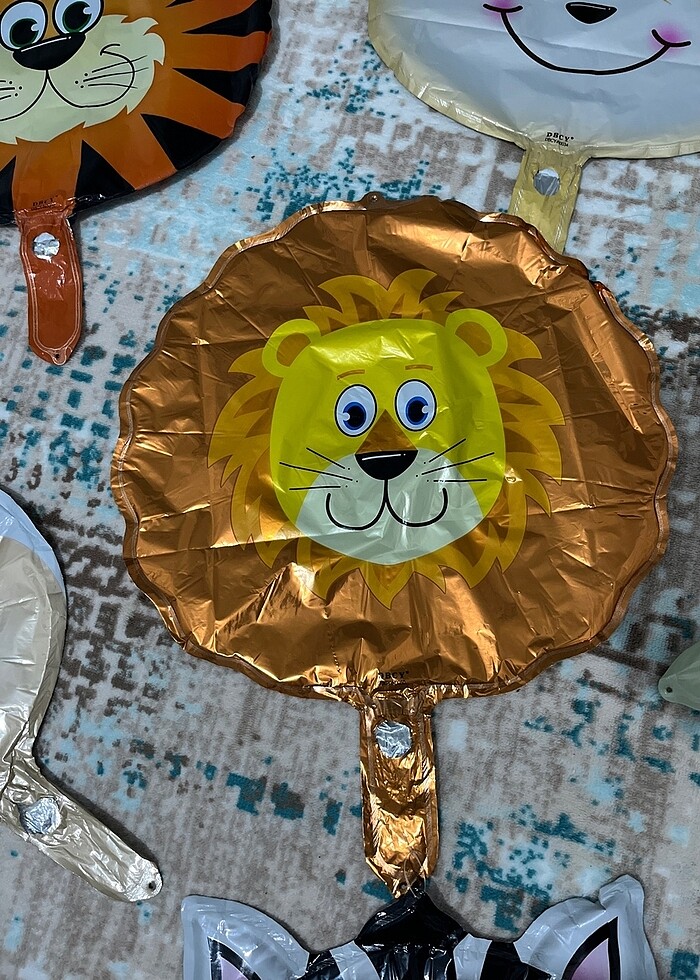 Safari hayvan balonları - Görsel 2