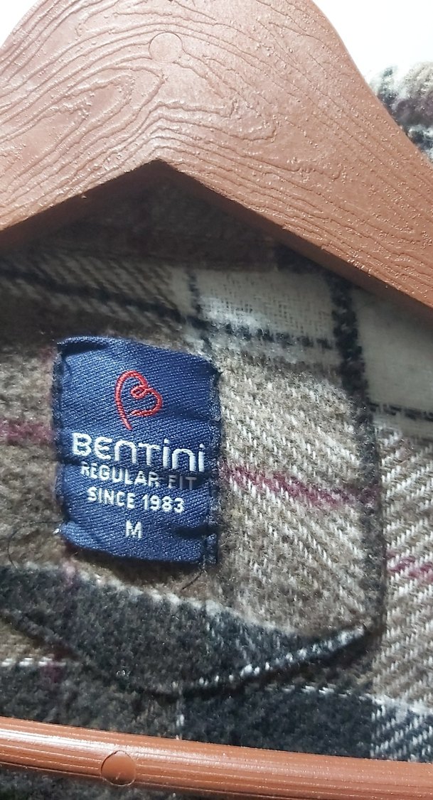 Erkek Kahverengi Kareli Uzun Kollu Gömlek - Görsel 3