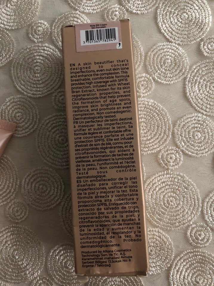 Note BB Krem Açık Ten Rengi - Görsel 3