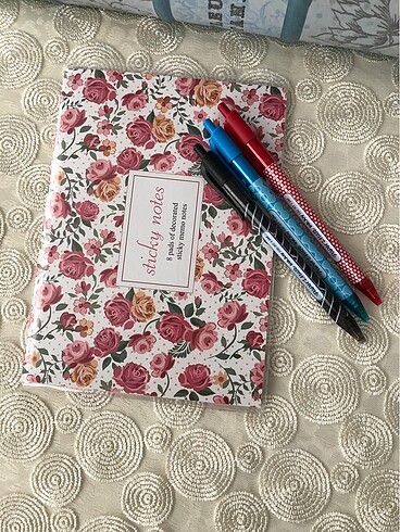 Sticky notes & papermate kalemler - Görsel 4