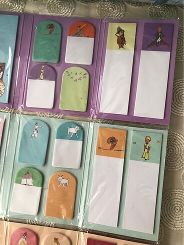 Küçük prens yapışkanlı not kağıdı seti - Görsel 5