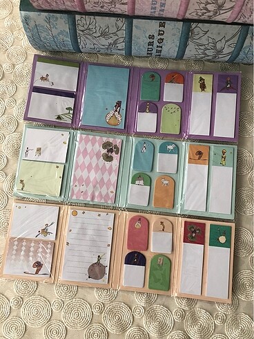 Küçük prens yapışkanlı not kağıdı seti - Görsel 3