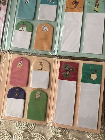 Küçük prens yapışkanlı not kağıdı seti - Görsel 7