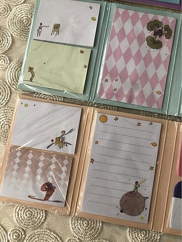 Küçük prens yapışkanlı not kağıdı seti - Görsel 6