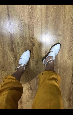 36 Beden beyaz Renk Retro tarzı ayakkabı