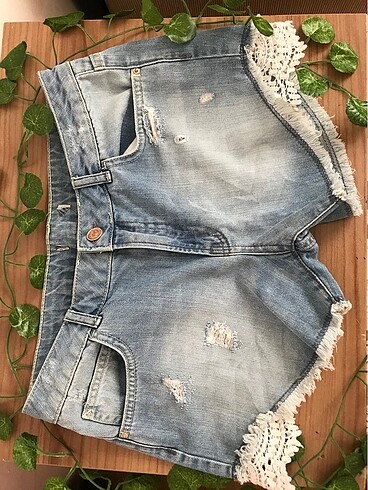Bershka kadın kot şort