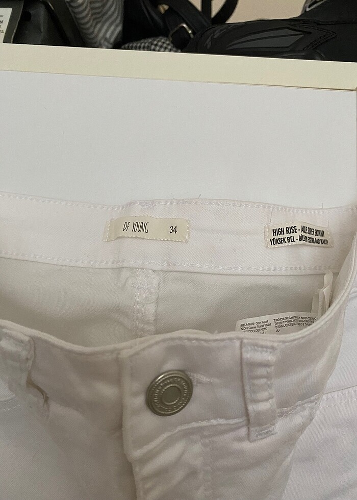 Yüksek Bel Skinny Jean - Görsel 3