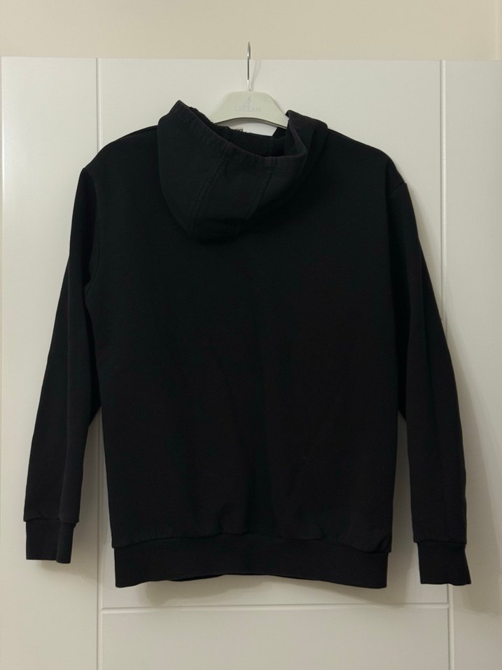 Siyah Chicago Bulls Baskılı Erkek Sweatshirt - Görsel 2