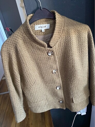 Atalar crop ceket