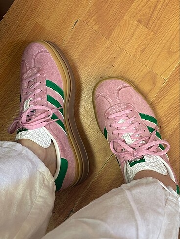 38 Beden pembe Renk Adidas gazelle bold
