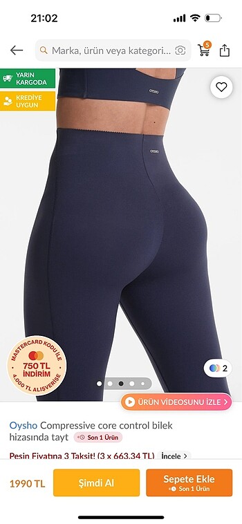 Oysho Oysho Compressive Tayt