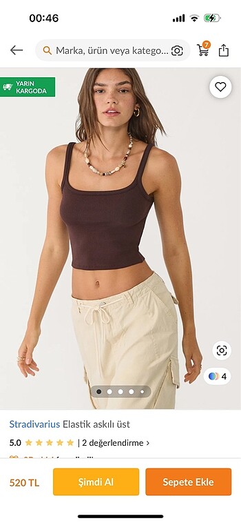 Stradivarius crop