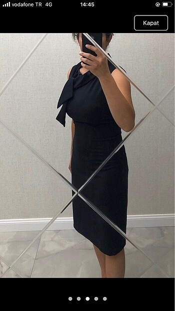 38/ m bedene uygun etek elbise