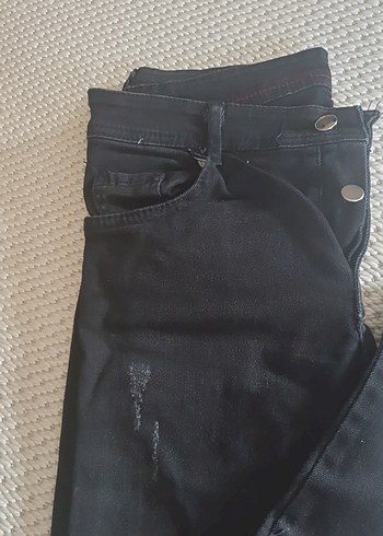erkekSiyah Denim Pantolon - Görsel 4