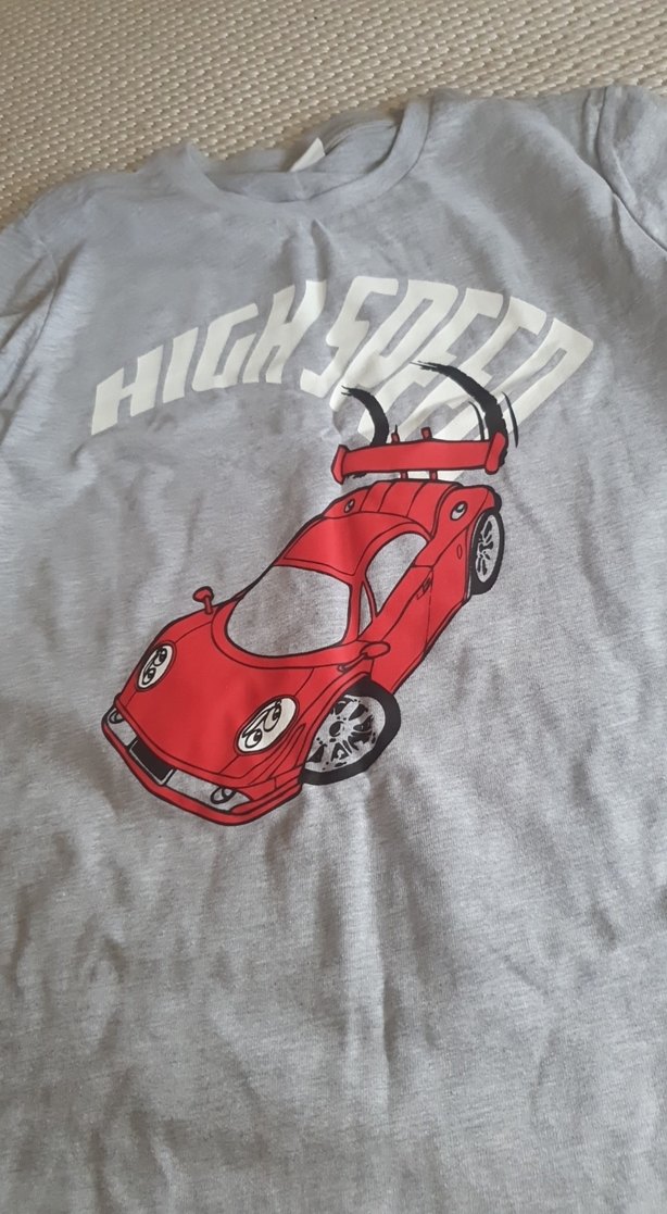 Erkek Çocuk Gri Baskılı Sweatshirt - Görsel 2