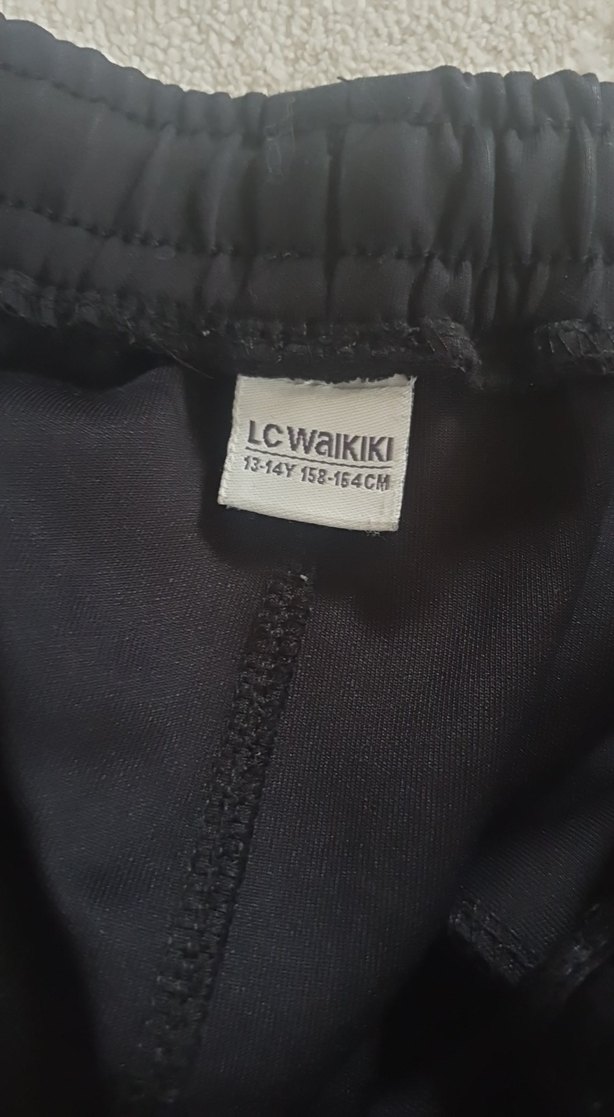 Erkek Siyah Fermuarlı Rahat Kesim Eşofman - Görsel 5