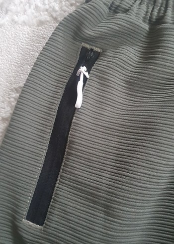 yeşil Nike Erkek Sweatpant Fermuarlı Cepli - Görsel 5