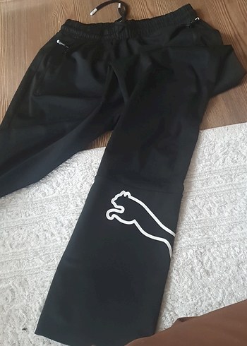 erkek Siyah Fermuarlı Spor Eşofman - Görsel 3