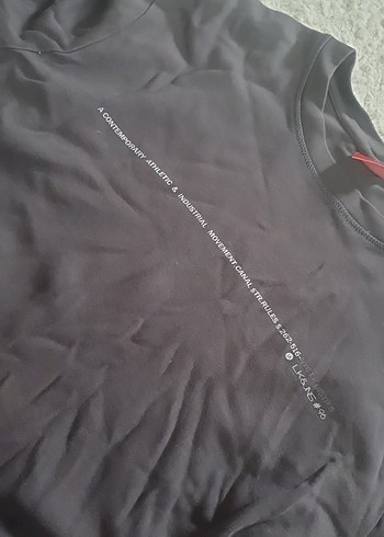 Siyah Uzun Kollu erkek sweat - Görsel 4