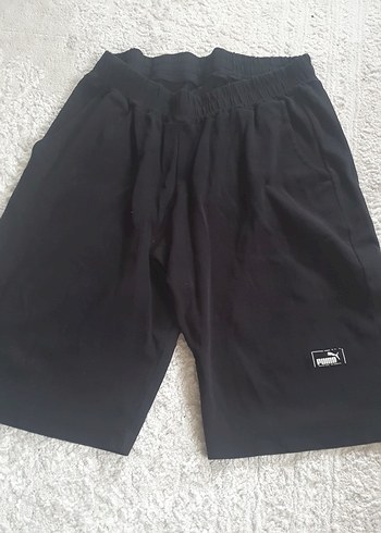 Siyah Puma Erkek Midi Spor Şort - Görsel 2