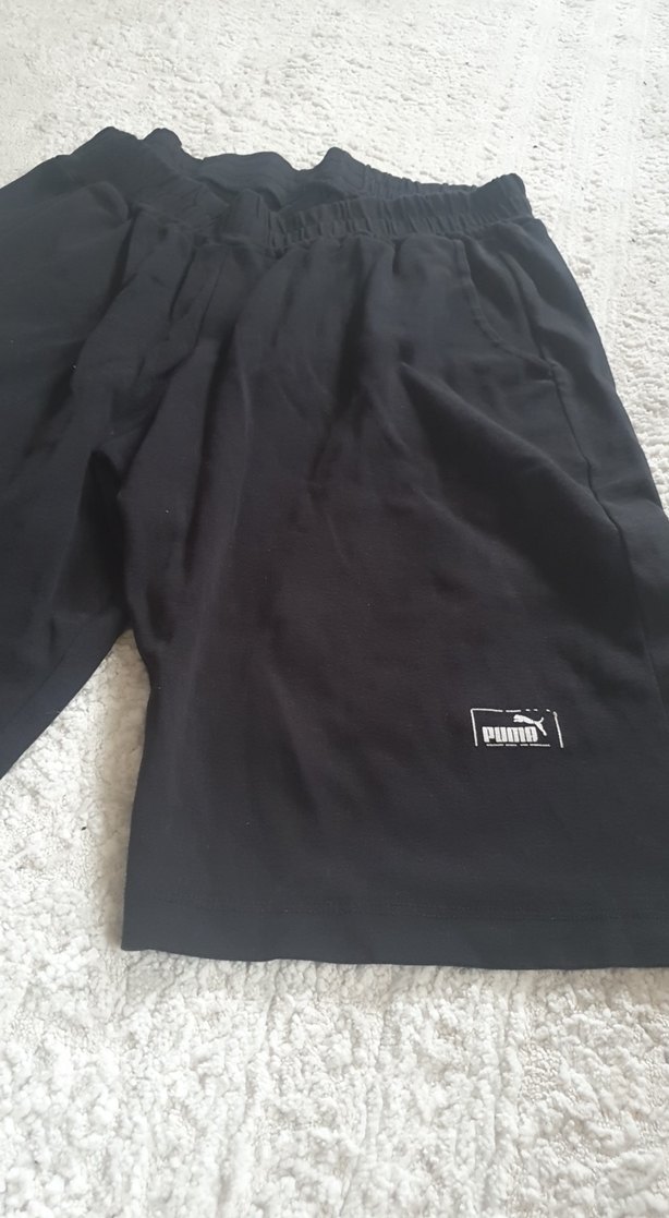 Siyah Puma Erkek Midi Spor Şort - Görsel 3