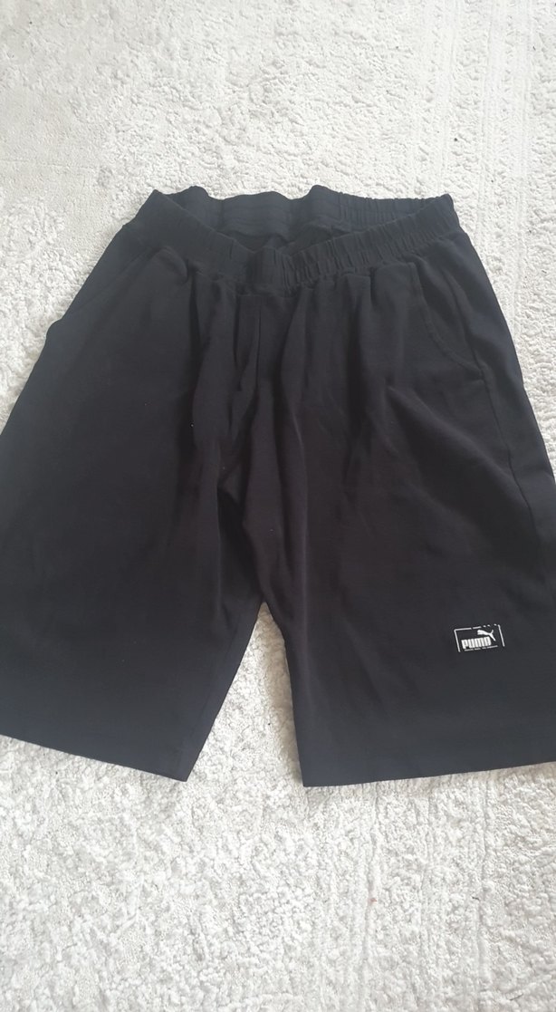 Siyah Puma Erkek Midi Spor Şort - Görsel 2