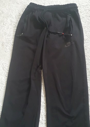 Siyah Rahat Kesim Fermuarlı Erkek Eşofman Altı - Görsel 3