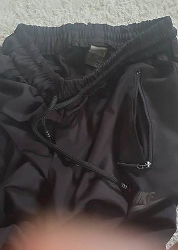 Siyah Rahat Kesim Fermuarlı Erkek Eşofman Altı - Görsel 5