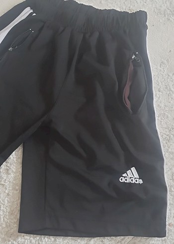 Adidas Siyah Rahat Kesim Şort - Görsel 2