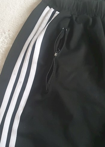 Adidas Siyah Rahat Kesim Şort - Görsel 3