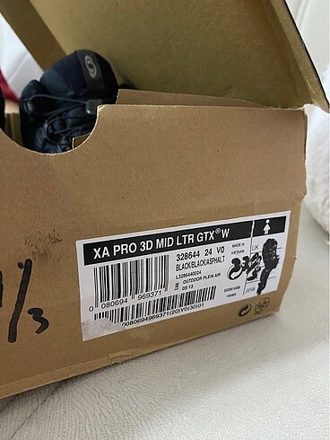 37 Beden Orijinal salomon goretex outdoor bot