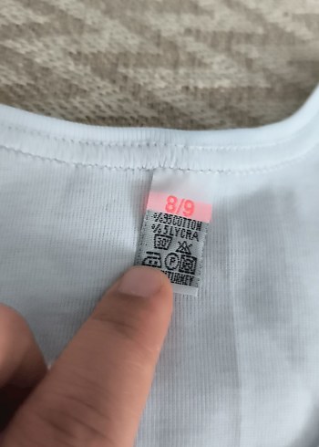 Baskılı Beyaz Çocuk Atlet 2 adet 8/9 yaş - Görsel 3