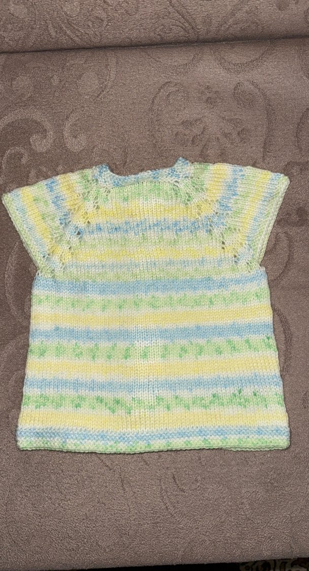 Kız Erkek Çocuk Çok Renkli Örme Kolsuz Hırka - Görsel 2