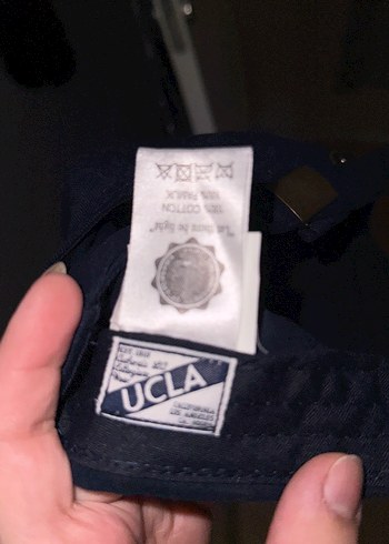 Lacivert Denim UCLA 1919 Ayarlanabilir Şapka - Görsel 3