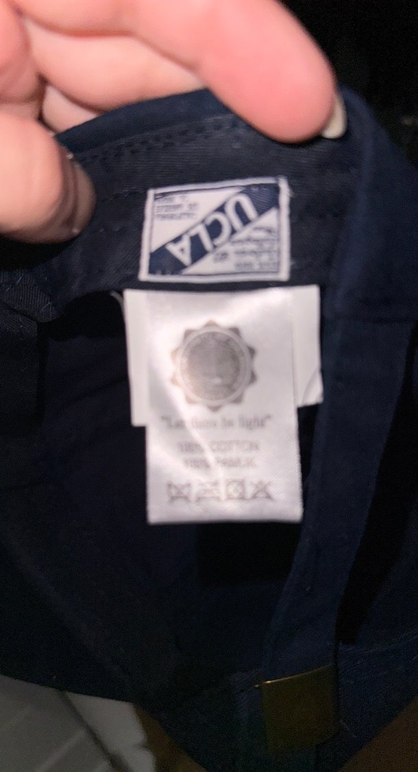 Lacivert Denim UCLA 1919 Ayarlanabilir Şapka - Görsel 4