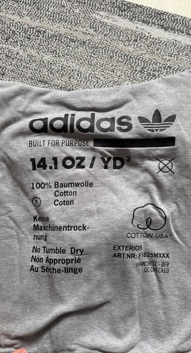 Gri adidas Kapüşonlu Fermuarlı Sweatshirt - Görsel 5