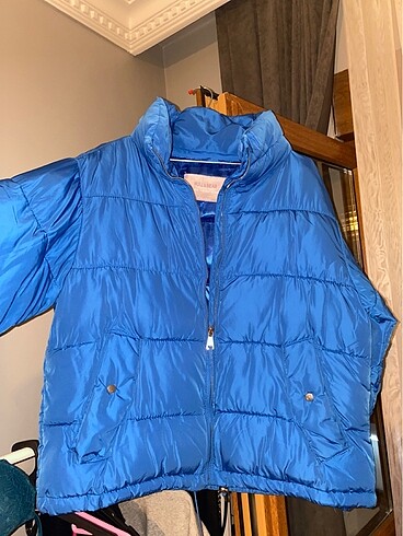 m Beden mavi Renk Pull bear mont