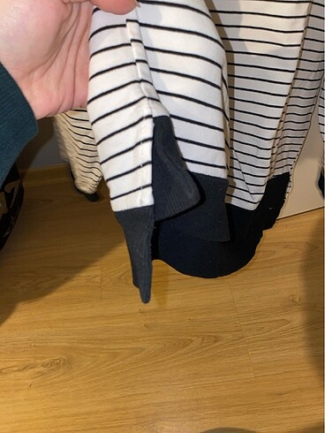 Diğer Çizgili oversize sweatshirt
