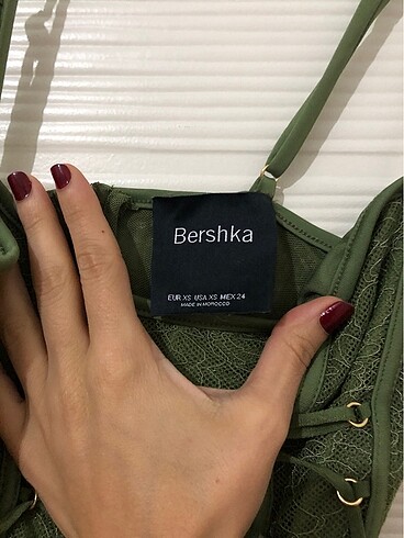 xs Beden haki Renk Elbise