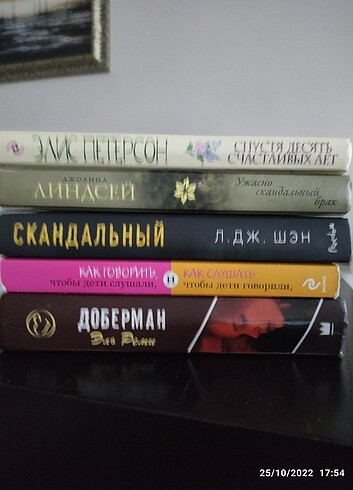 5 adet Rusça kitap 