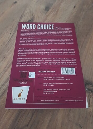  Word choıce ingilizce kitabı