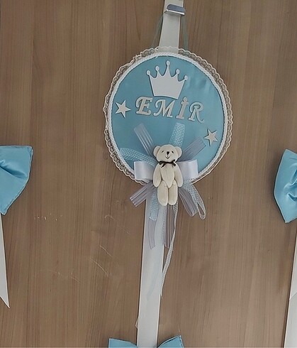  Beden turkuaz Renk Kapı süsü takı yastığı