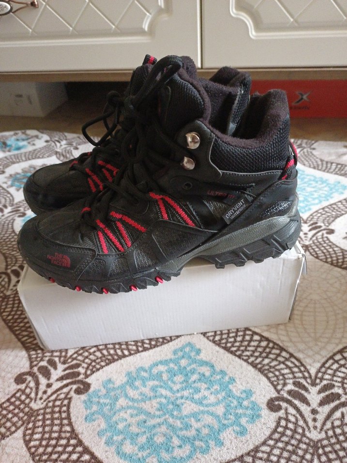 Kırmızı Siyah Erkek Outdoor Botlar - Görsel 5