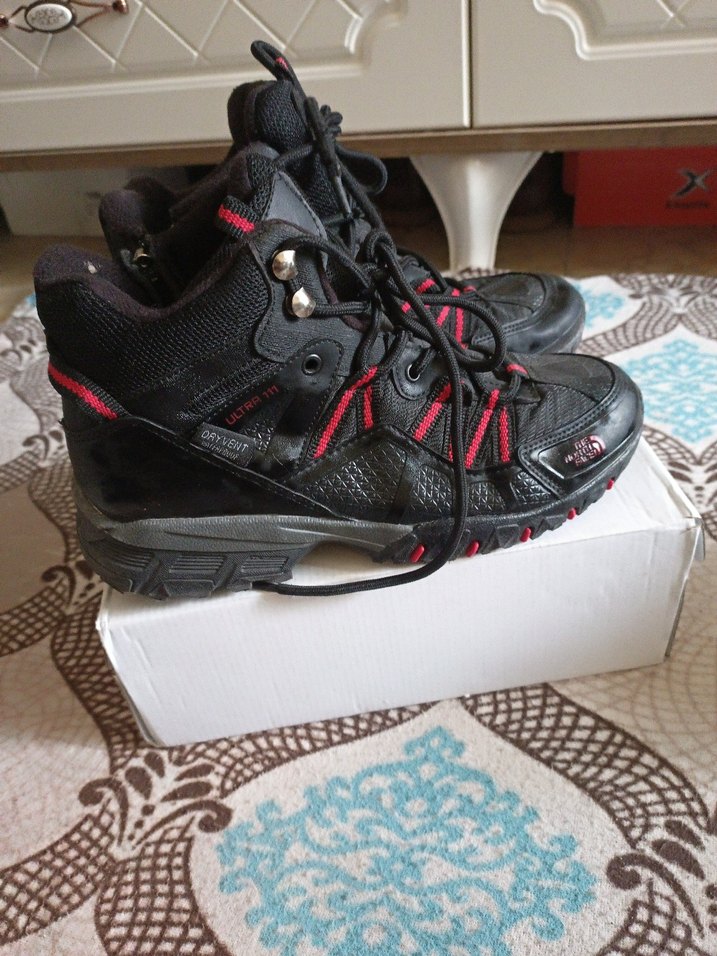 Kırmızı Siyah Erkek Outdoor Botlar - Görsel 2