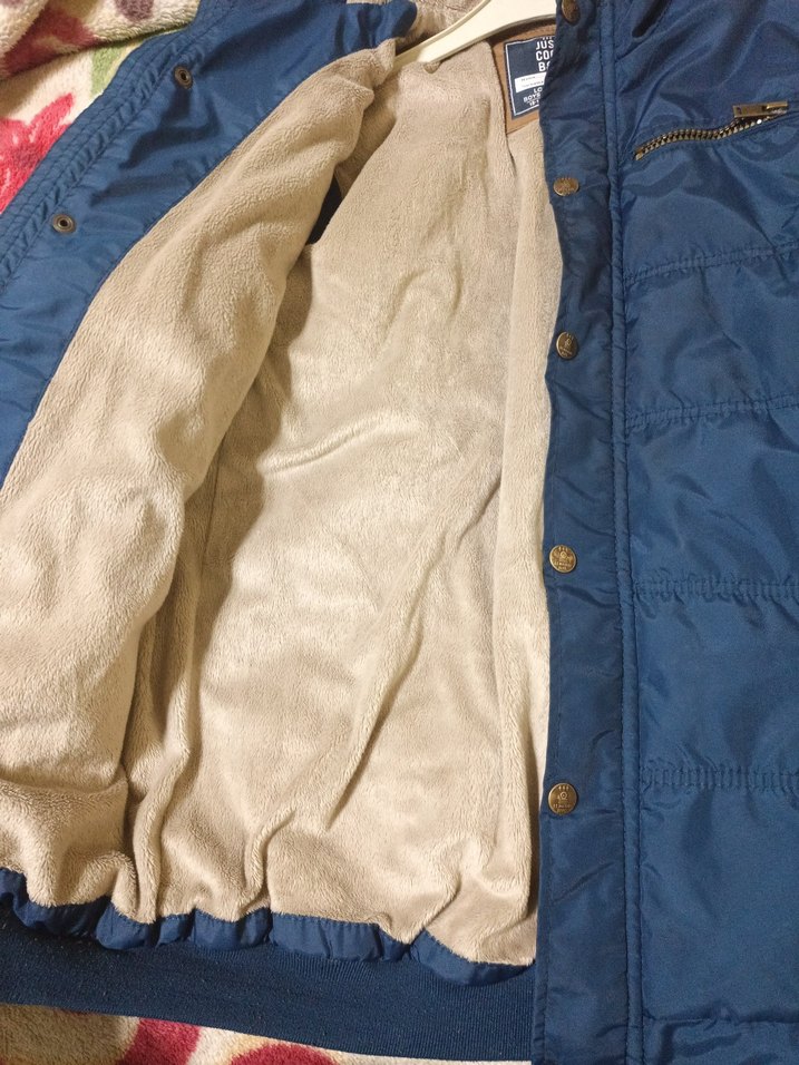 Erkek Çocuk Mavi Kapitone Ceket - Görsel 4