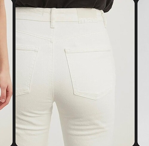 Mavi Jeans Beyaz kot pantolon