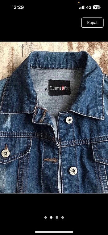 Mavi Jeans Kot Ceket Mavi