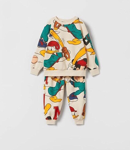 Zara Mickey and Friends Takım